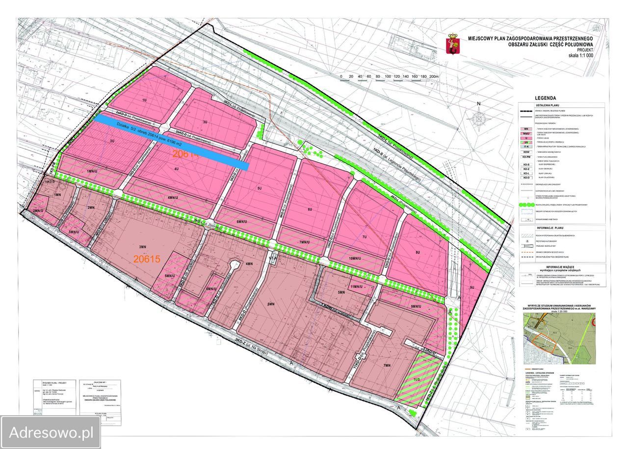 Działka inwestycyjna Warszawa Włochy, ul. Janka Muzykanta. Zdjęcie 2