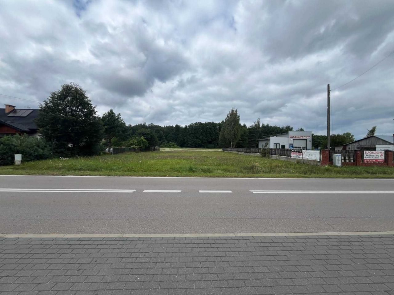 Działka budowlana Brańszczyk, ul. Bielińska. Zdjęcie 1