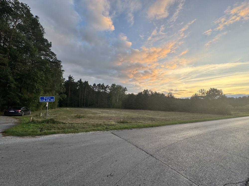 Działka budowlana Bieliny. Zdjęcie 4