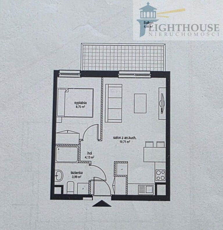 Mieszkanie 2-pokojowe Gdańsk Jasień, ul. Królewskie Wzgórze. Zdjęcie 14