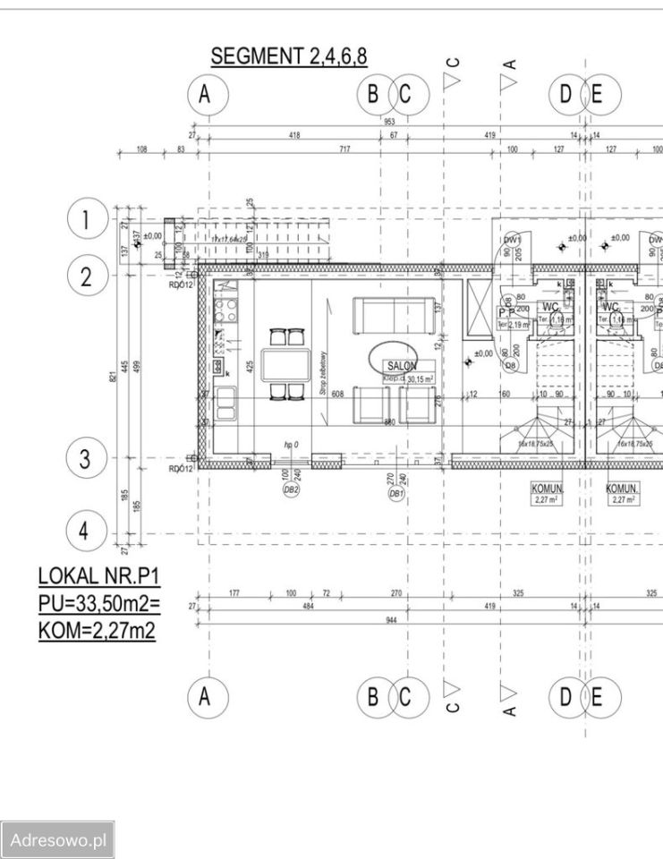 Mieszkanie 3-pokojowe Warszawa Wawer, ul. Kuligowska. Zdjęcie 2