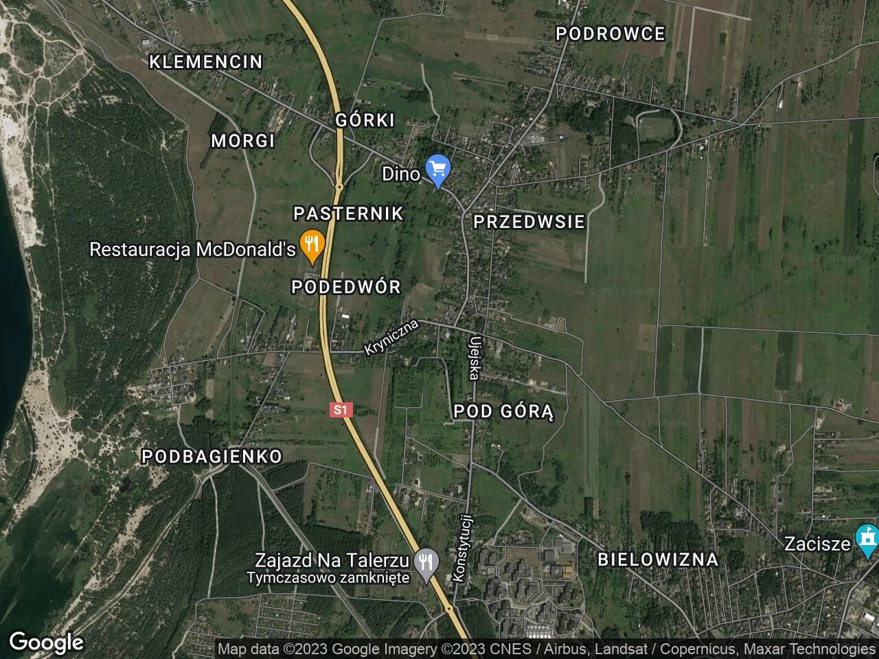 Działka rolno-budowlana Dąbrowa Górnicza Ujejsce, ul. Kryniczna