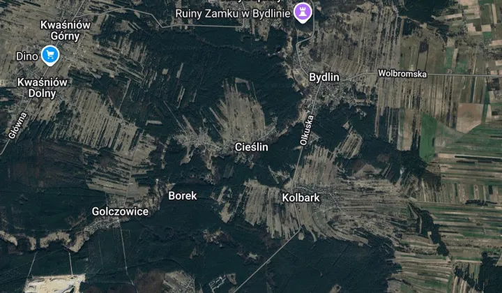 Działka budowlana Cieślin