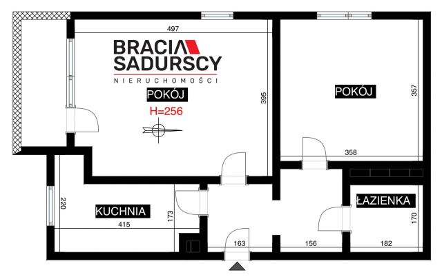 Mieszkanie 2-pokojowe Kraków Czyżyny, os. Dywizjonu 303. Zdjęcie 16