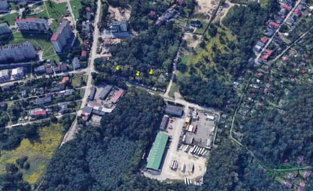 Działka inna Sosnowiec Zagórze, ul. Romana Dmowskiego. Zdjęcie 2