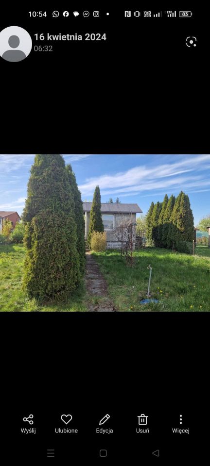 Działka rod Rogówko, Rogówko. Zdjęcie 4