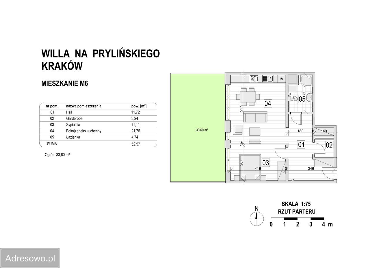 Mieszkanie 2-pokojowe Kraków Pychowice, ul. Tomasza Prylińskiego. Zdjęcie 18