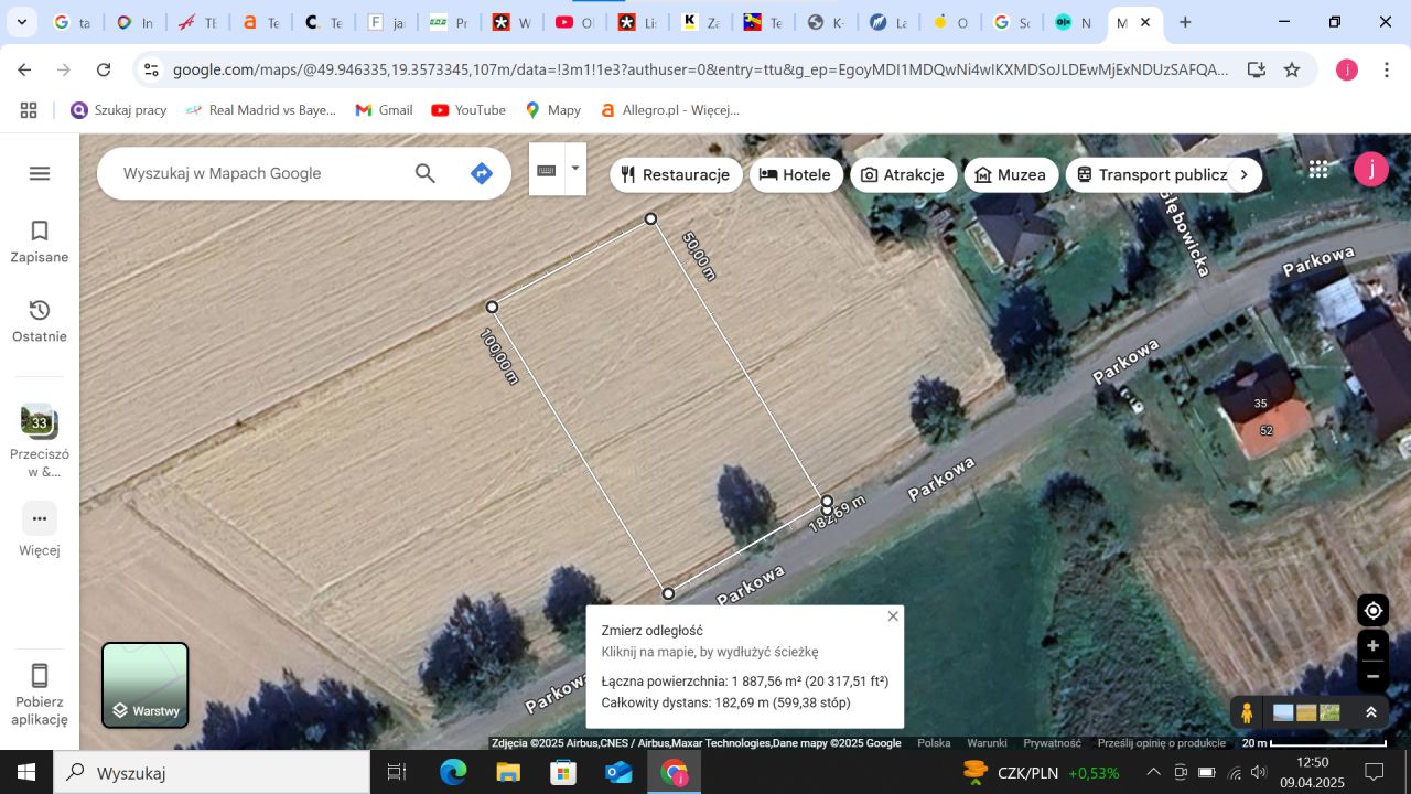 Działka budowlana Piotrowice. Zdjęcie 3