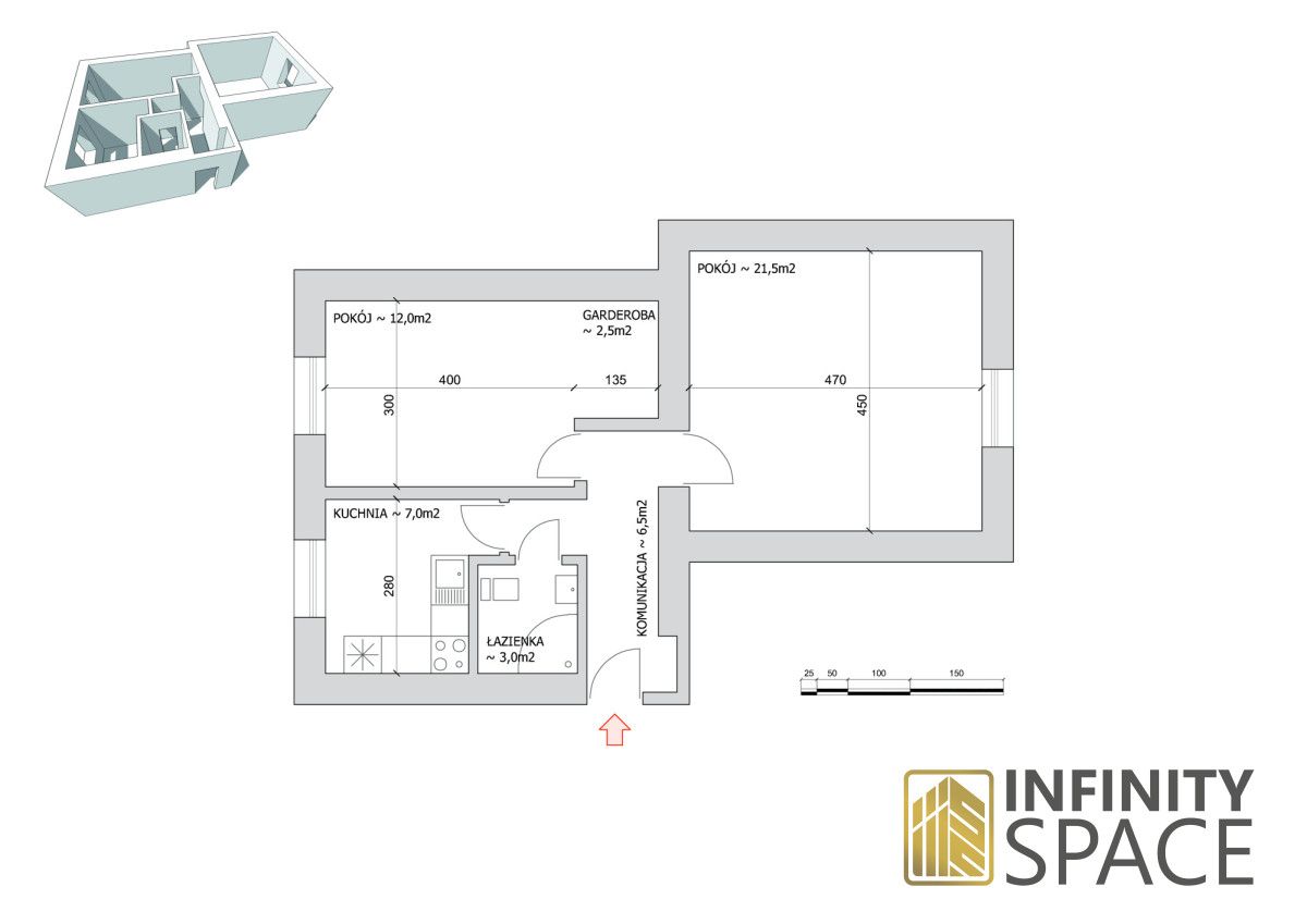 Mieszkanie 2-pokojowe Warszawa Śródmieście. Zdjęcie 9