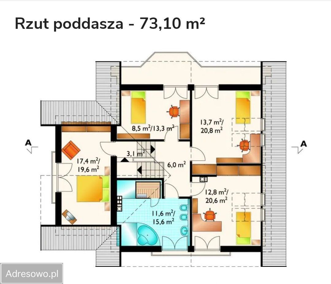 dom wolnostojący, 4 pokoje Uher. Zdjęcie 2