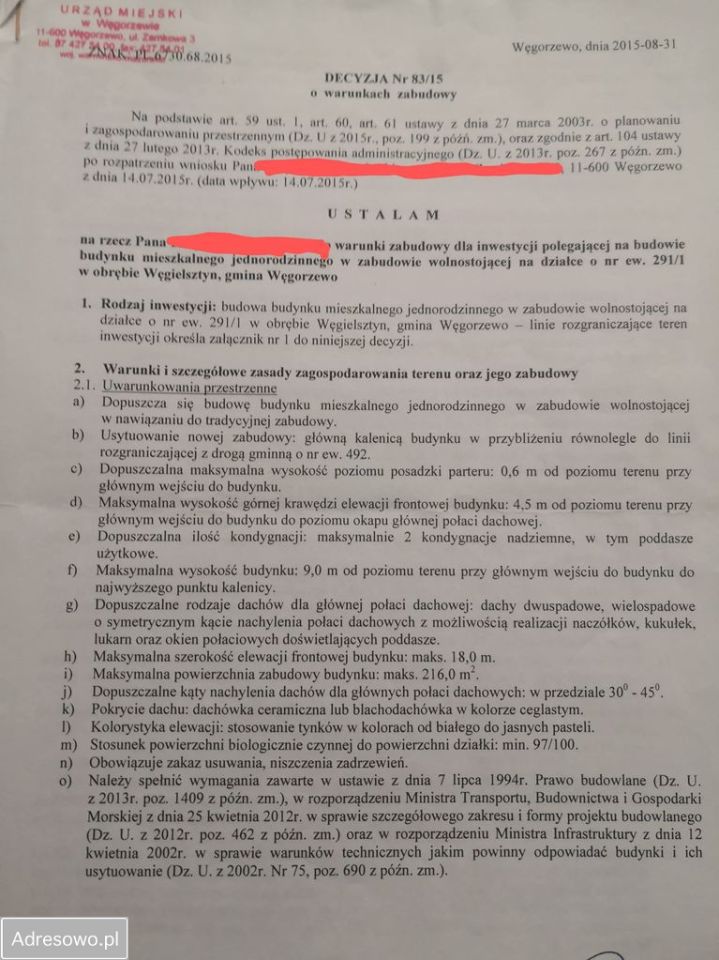 Działka rolno-budowlana Węgielsztyn. Zdjęcie 6