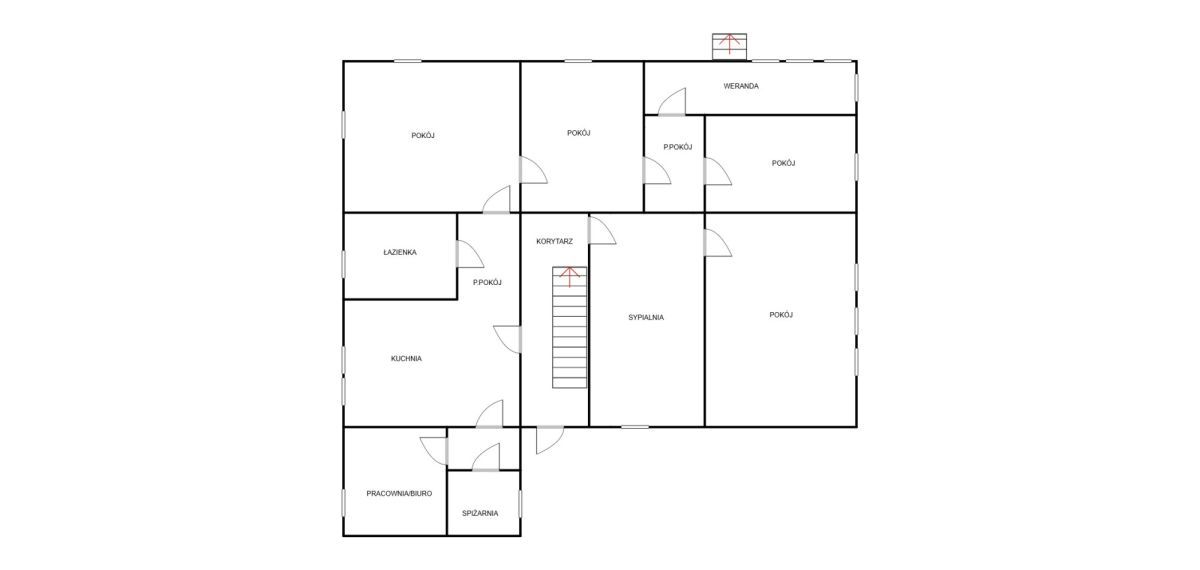 dom wolnostojący, 8 pokoi Opatów, ul. Adama Mickiewicza. Zdjęcie 27