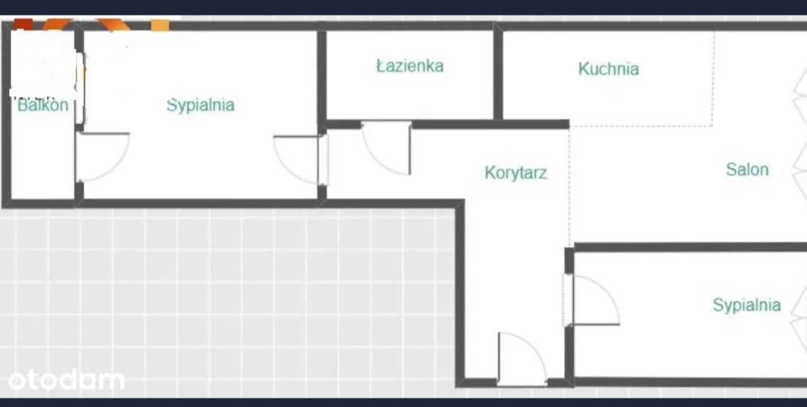 Mieszkanie 3-pokojowe Łódź Chojny, ul. Juliana Ursyna Niemcewicza. Zdjęcie 20