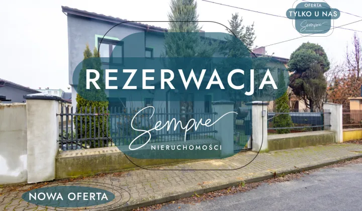 bliźniak, 6 pokoi Brzeziny