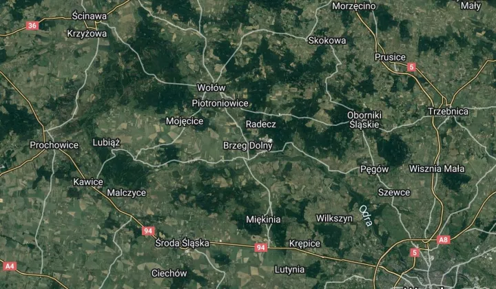 Działka rod Brzeg Dolny