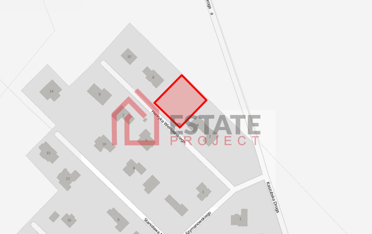 Działka budowlana Chwaszczyno, ul. Wieniawskiego. Zdjęcie 11