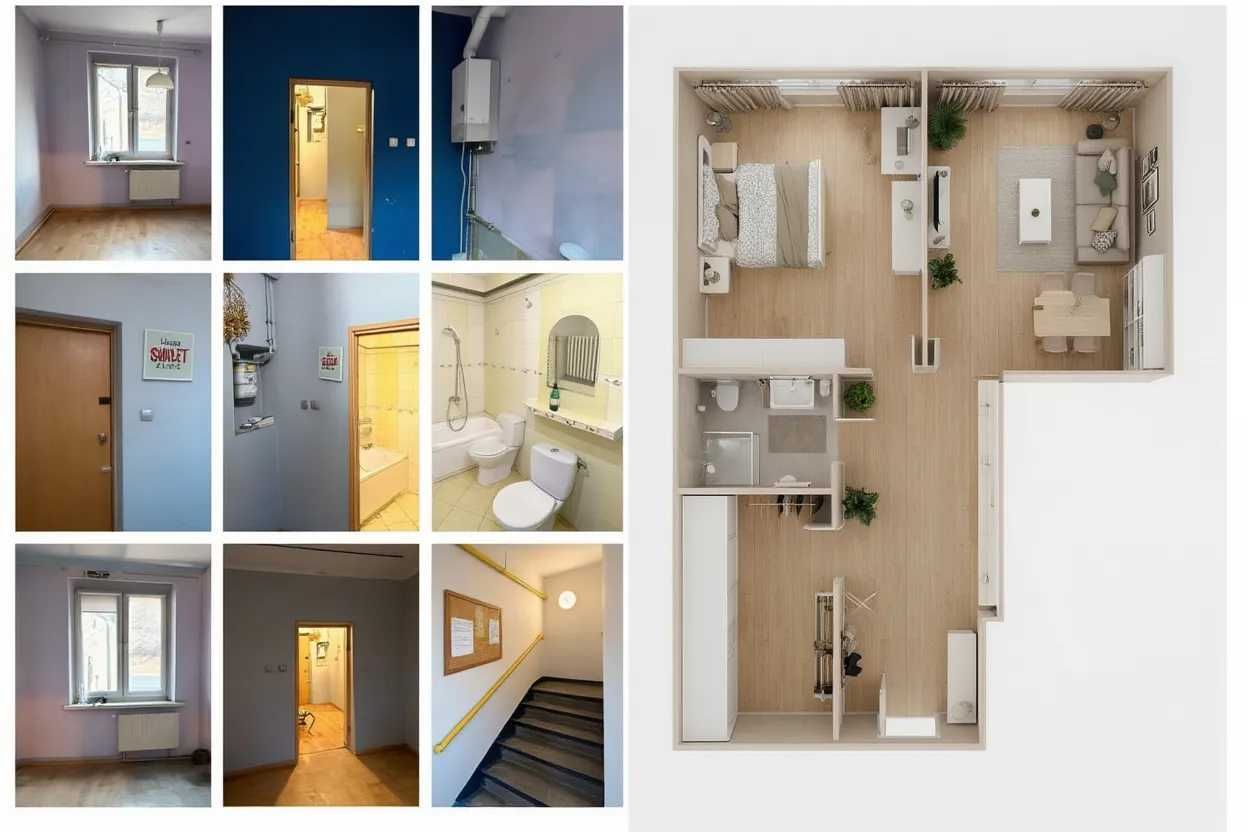 Mieszkanie 2-pokojowe Bytom Śródmieście, ul. Dworcowa. Zdjęcie 7