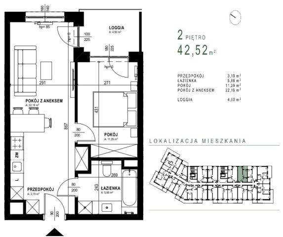 Mieszkanie 2-pokojowe Lublin, ul. Roztocze. Zdjęcie 11