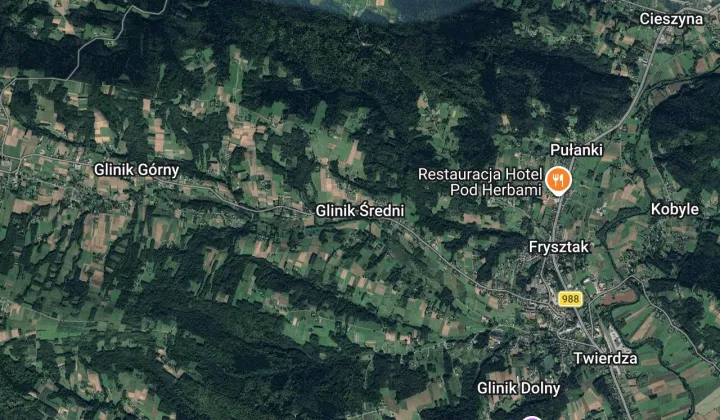 Działka budowlana Glinik Średni