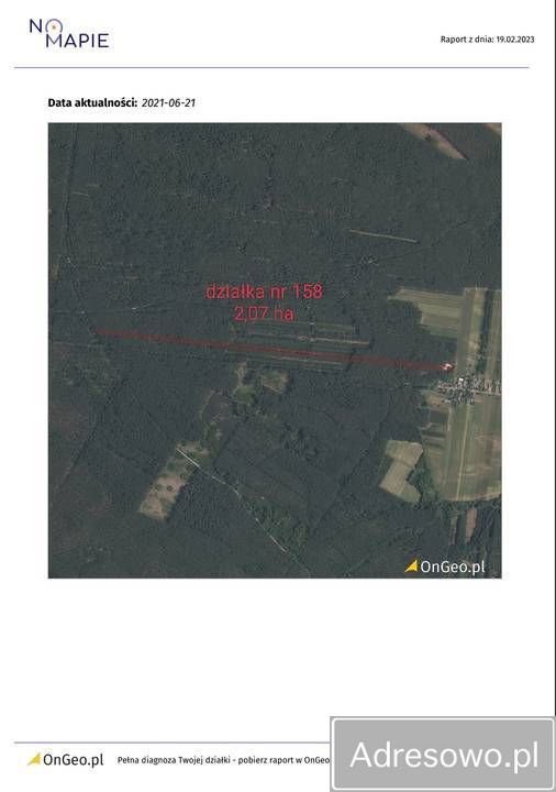 Działka leśna Podlubień. Zdjęcie 4