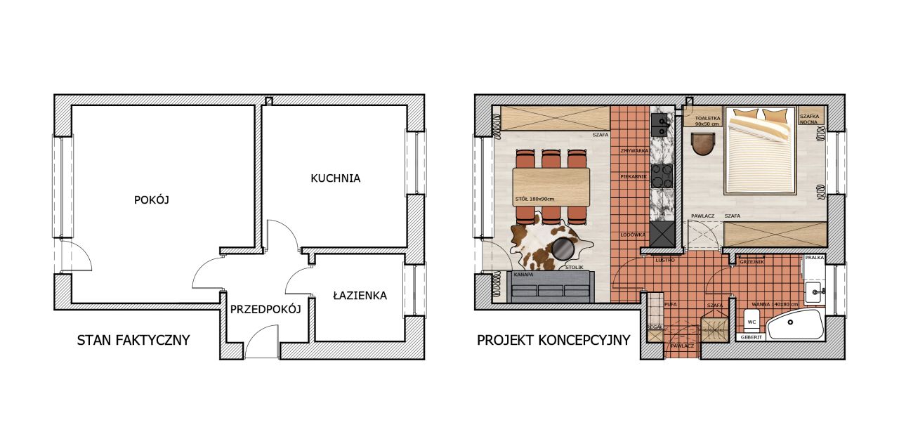 Mieszkanie 1-pokojowe Kraków Kurdwanów, ul. Kordiana. Zdjęcie 9