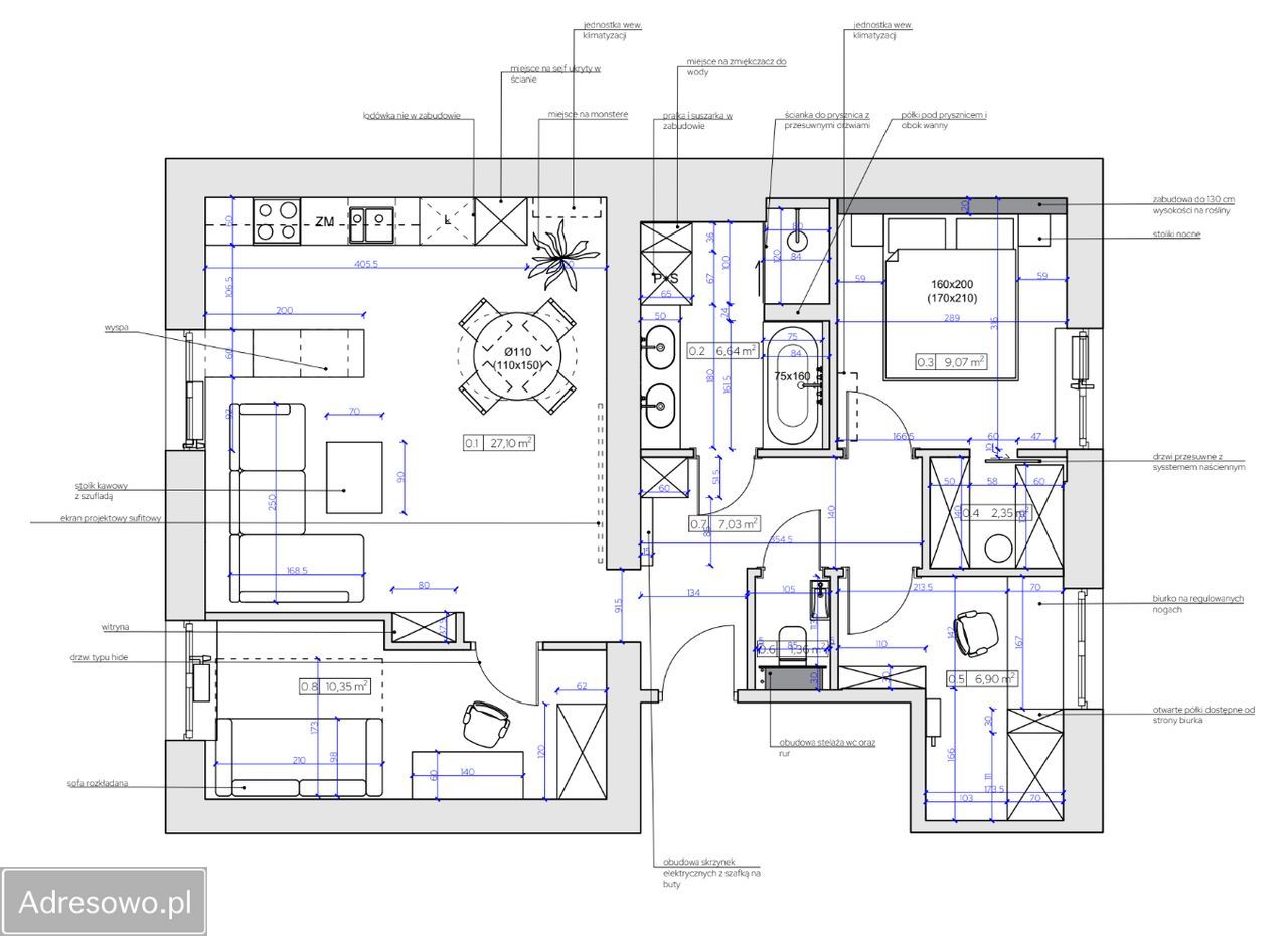 Mieszkanie 4-pokojowe Kraków Nowa Huta, os. Szkolne. Zdjęcie 2