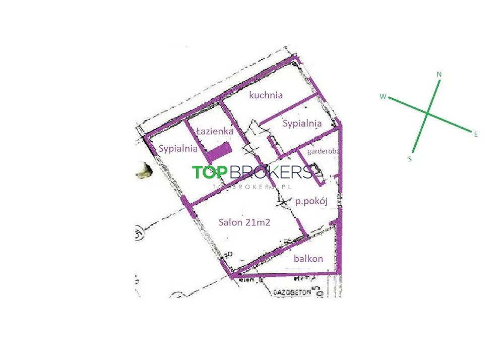 Mieszkanie 3-pokojowe Warszawa Praga-Południe, ul. Salamandry. Zdjęcie 8