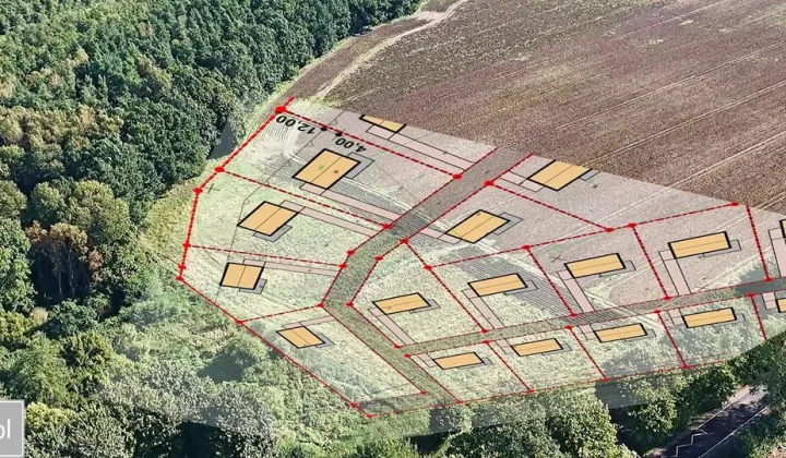 Działka budowlana Łupawa