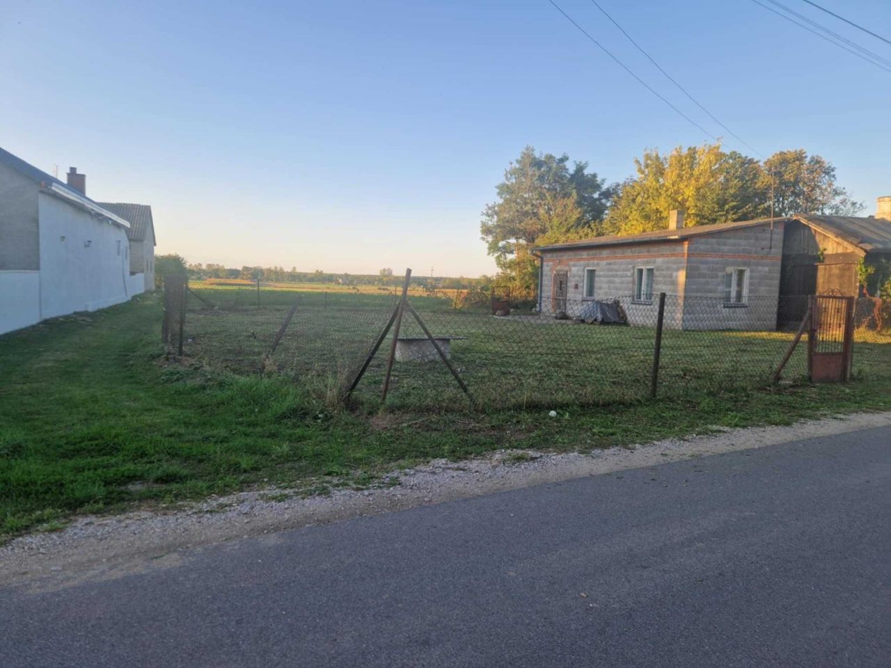 Działka budowlana Krępa