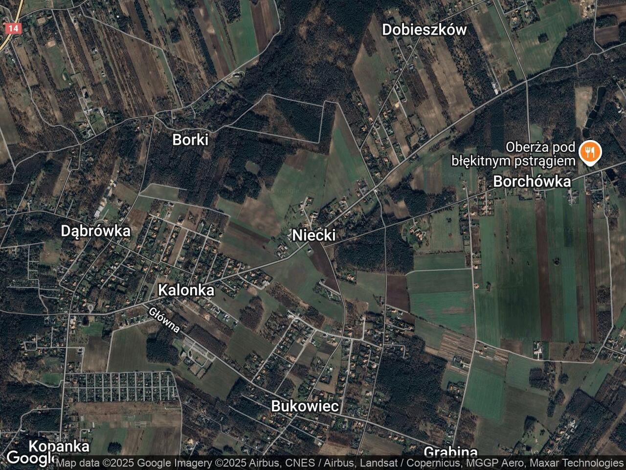 Działka budowlana Niecki