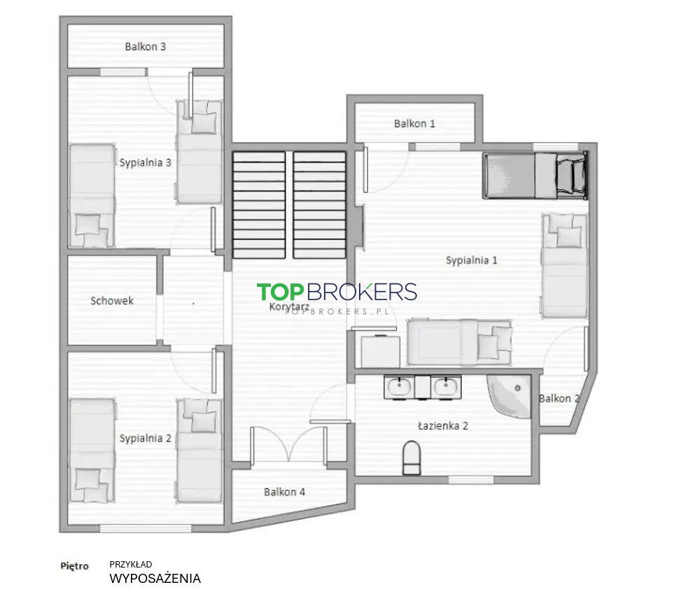 bliźniak, 6 pokoi Warszawa Wawer. Zdjęcie 7