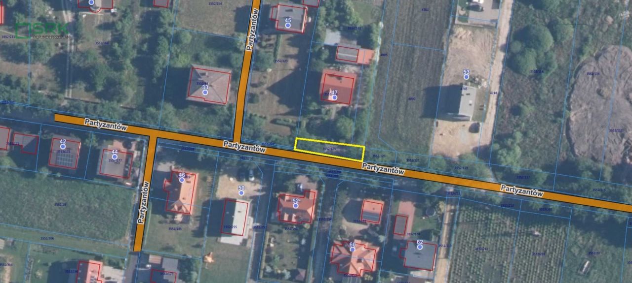 Działka inna Brzeszcze, ul. Partyzantów. Zdjęcie 1