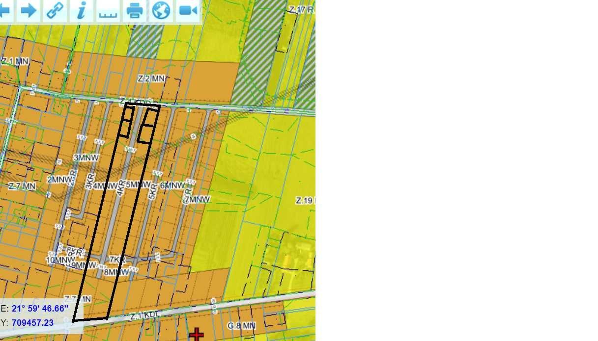Działka budowlana Zajączków. Zdjęcie 2