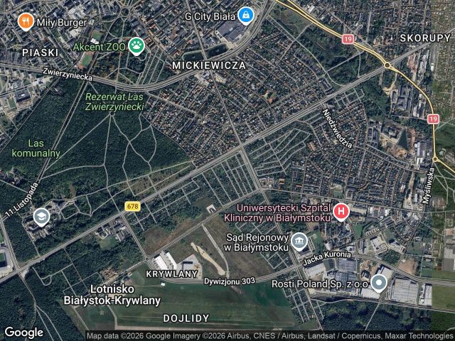 Działka rod Białystok Dojlidy, ul. Konstantego Ciołkowskiego. Zdjęcie 1