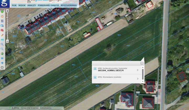 Działka budowlana Uniejów, ul. Targowa