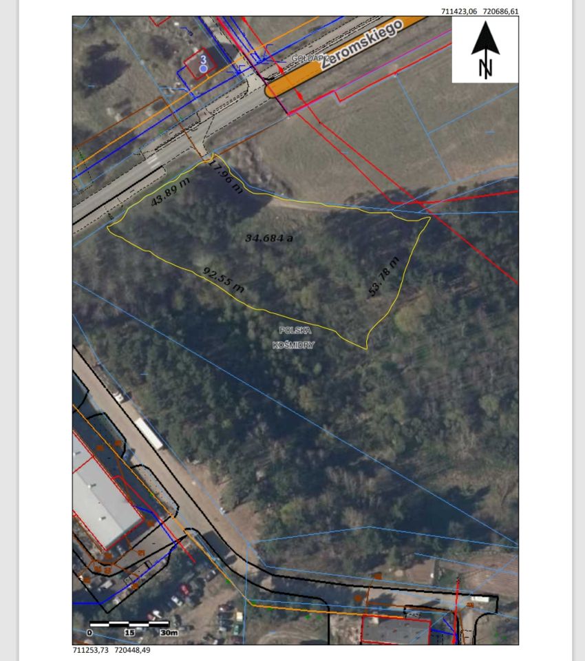 Działka rolna Gołdap, ul. Żeromskiego. Zdjęcie 3