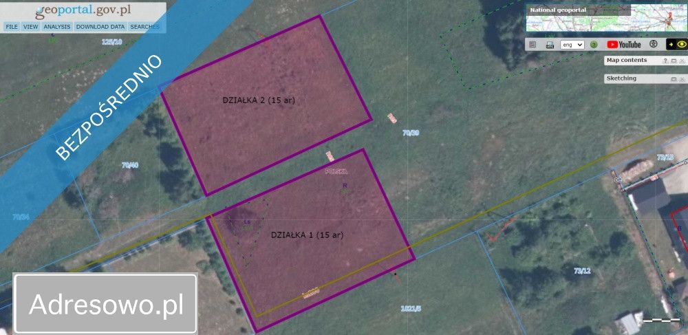 Działka rolna Wysowa-Zdrój. Zdjęcie 6