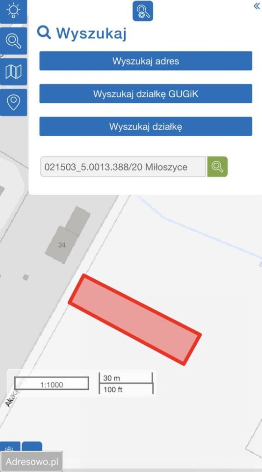 Działka budowlana Miłoszyce, ul. Akacjowa. Zdjęcie 3