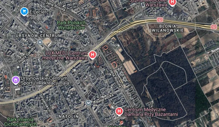 Mieszkanie 4-pokojowe Warszawa Natolin, ul. Pachnąca