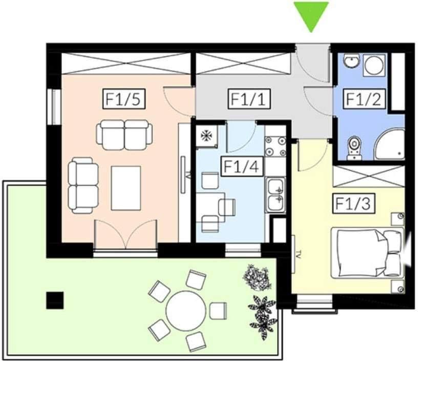 Mieszkanie 2-pokojowe Lubartów, ul. Piaskowa