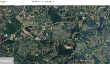 Działka inwestycyjna Skrzyszów, ul. Powstańców Śląskich