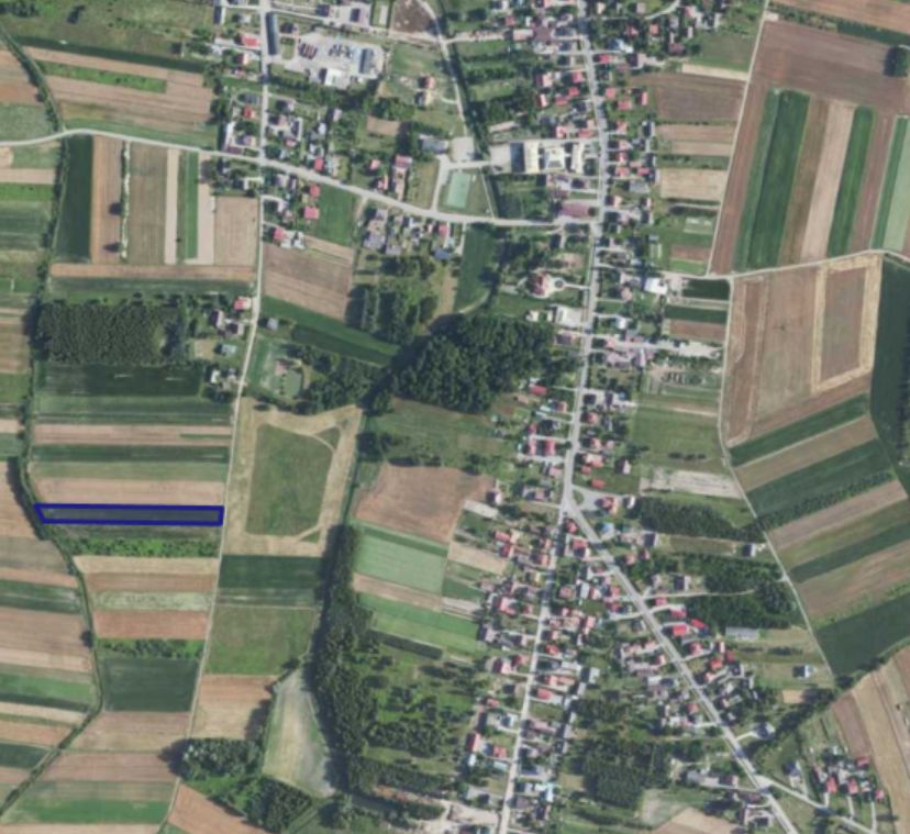 Działka rolno-budowlana Sokolniki Zastawie, ul. Zastawie