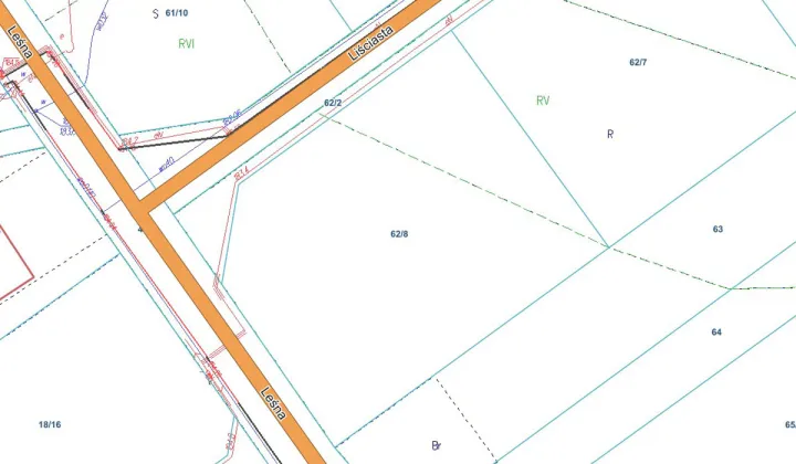 Działka budowlana Jamborek, Leśna