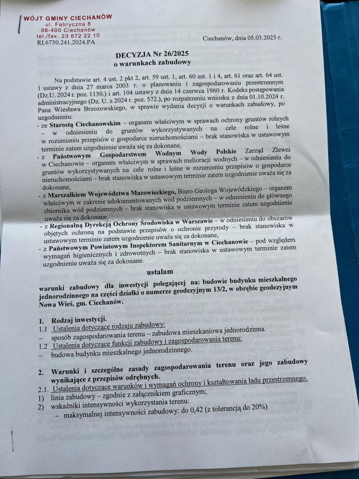 Działka budowlana Nowa Wieś. Zdjęcie 6