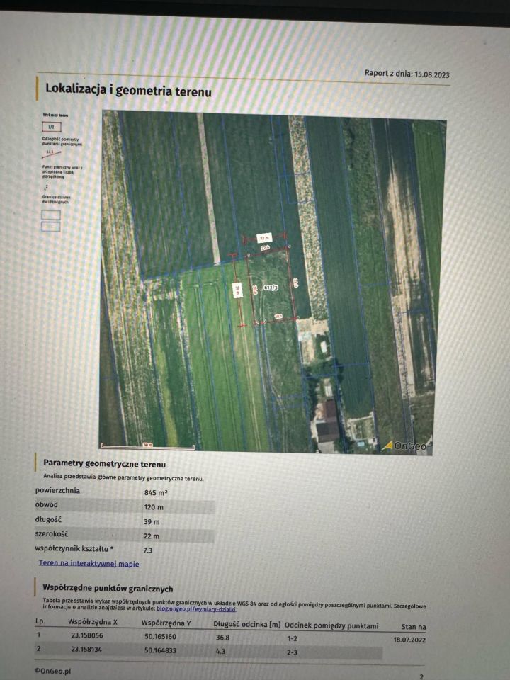 Działka budowlana Młodów, ul. Tadeusza Kościuszki. Zdjęcie 4