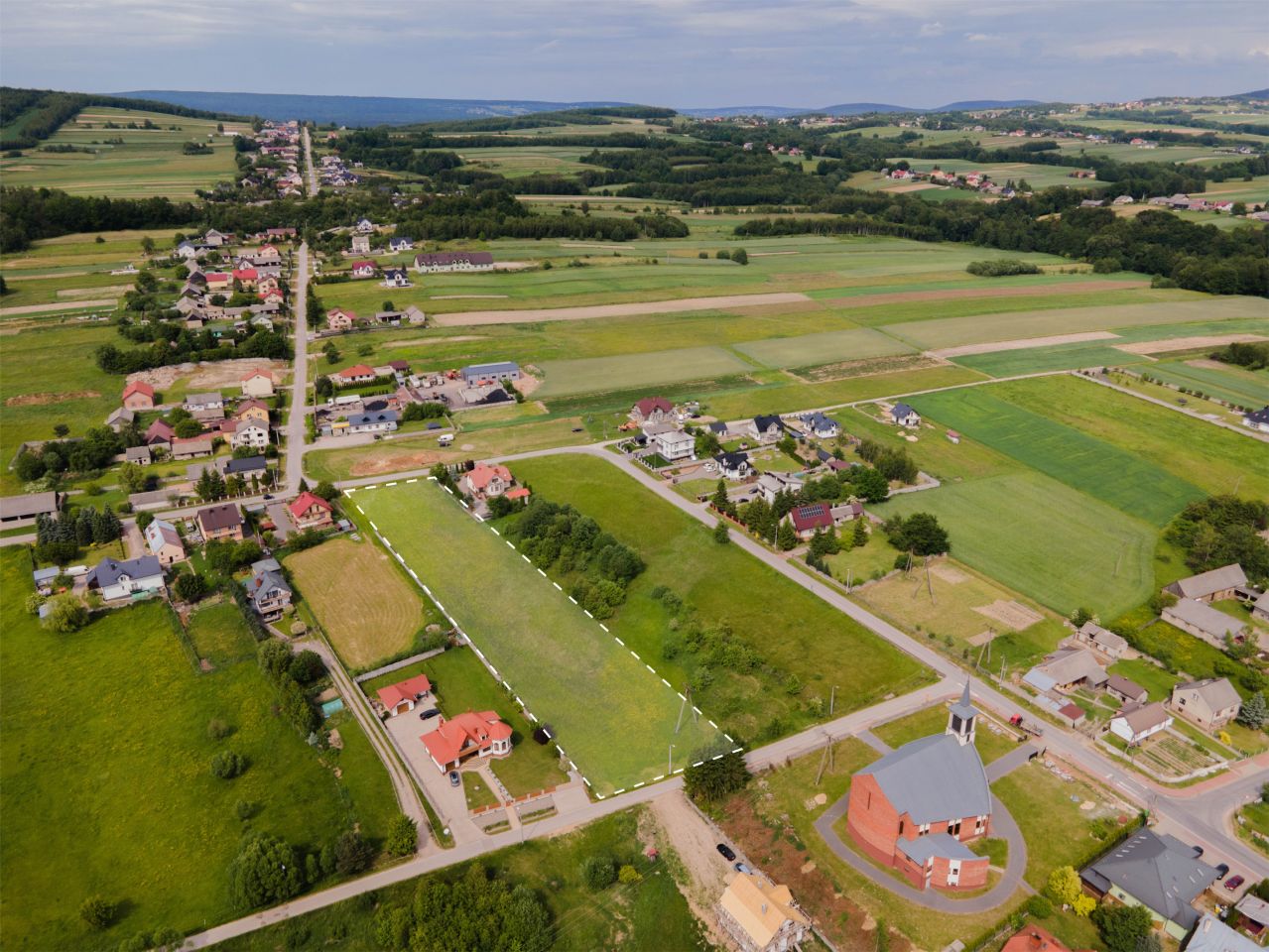 Działka budowlana Bęczków Stara Wieś, ul. Spokojna. Zdjęcie 4