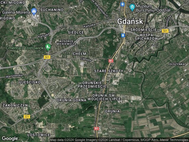 Działka rekreacyjna Gdańsk Chełm, ul. Zamiejska. Zdjęcie 1