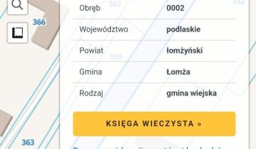 Działka leśna Stare Modzele