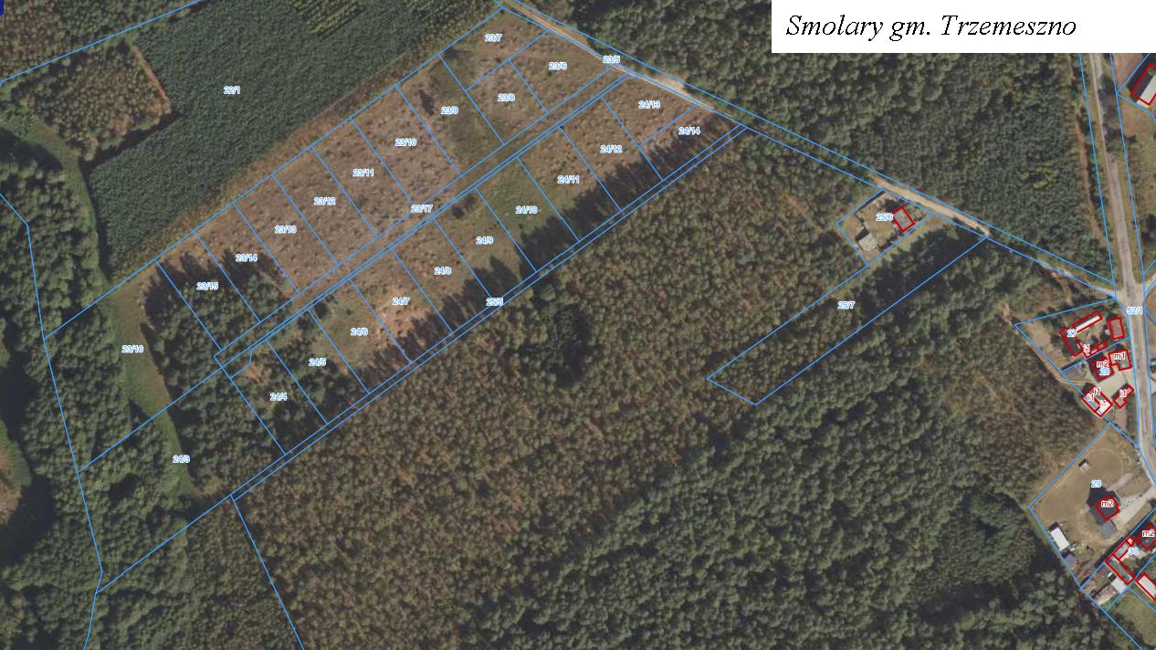 Działka budowlana Smolary. Zdjęcie 2