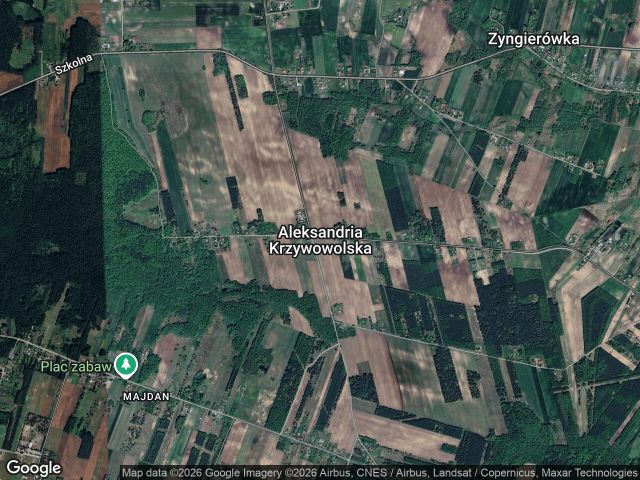 Działka rolno-budowlana Aleksandria Krzywowolska Tomaszówka. Zdjęcie 1